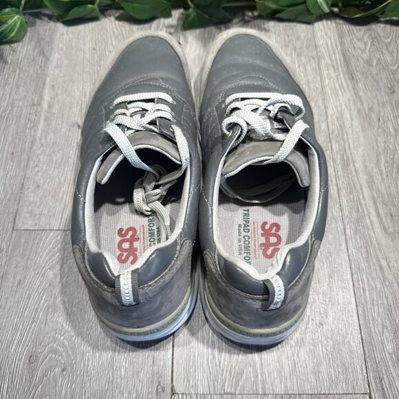 SAS Venture Orthopedics Sneakers Men Size 10.5 M Gray Walking Comfort Shoes